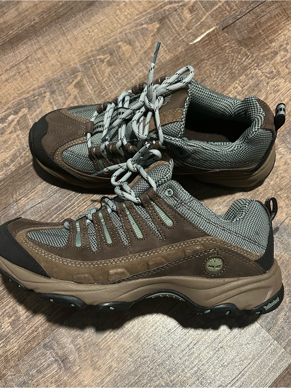 Timberland Brown and Gray Outdoor Trail Shoes